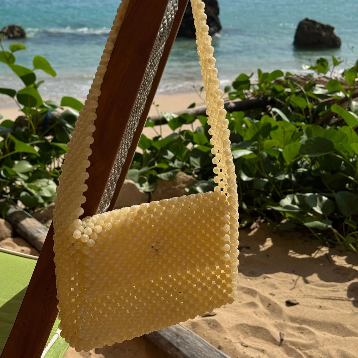 THE LOVINA BEADED BAG