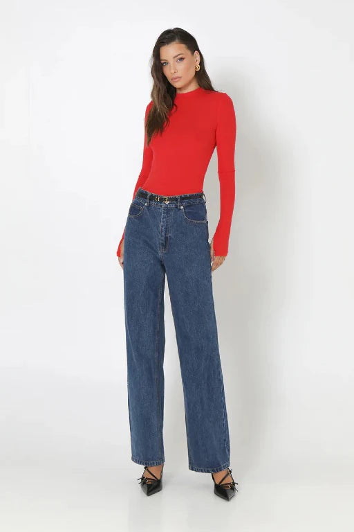 CASSIDY TOP RED