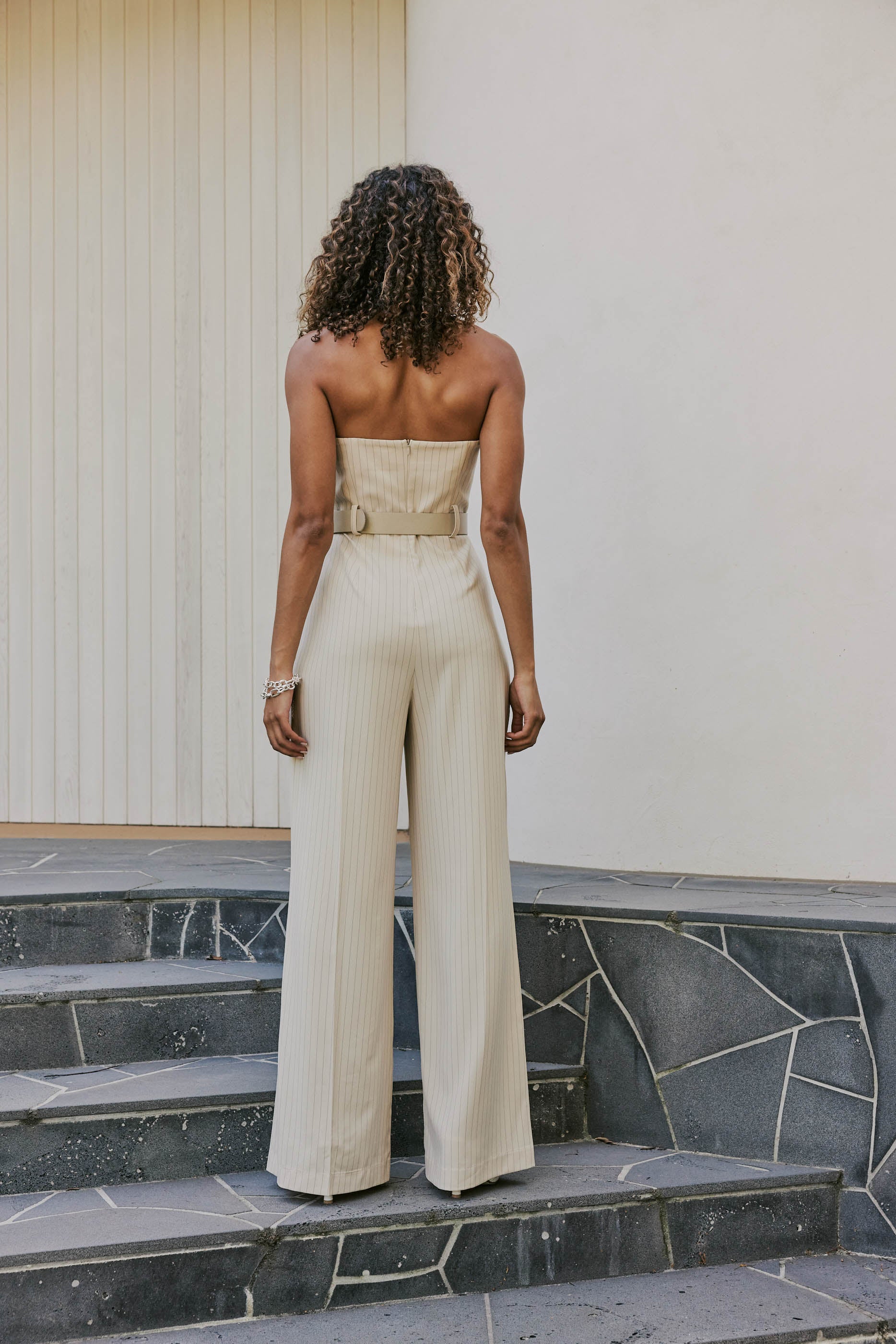 SERAPHINA JUMPSUIT BEIGE