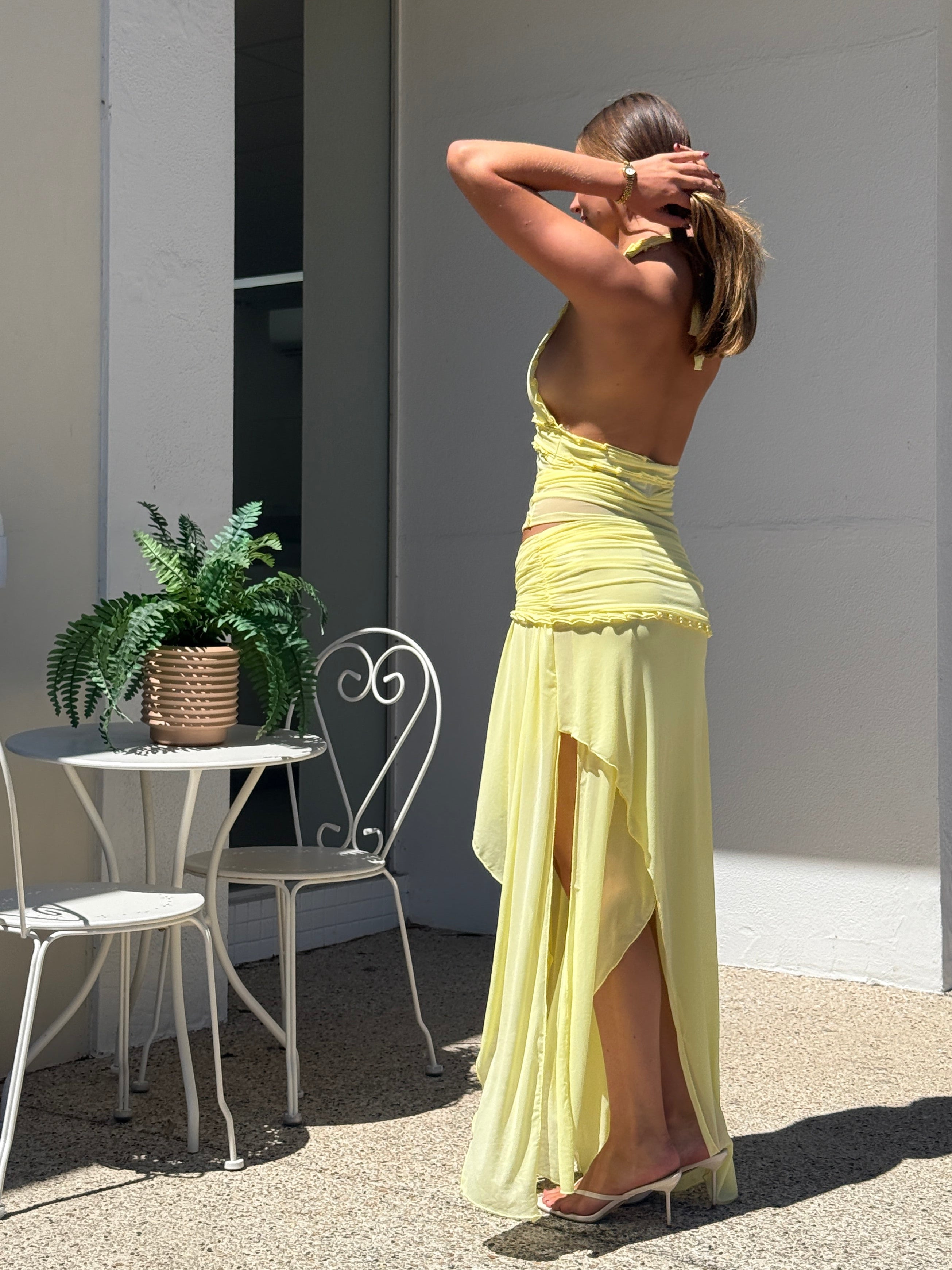 BIANCA SKIRT - YELLOW