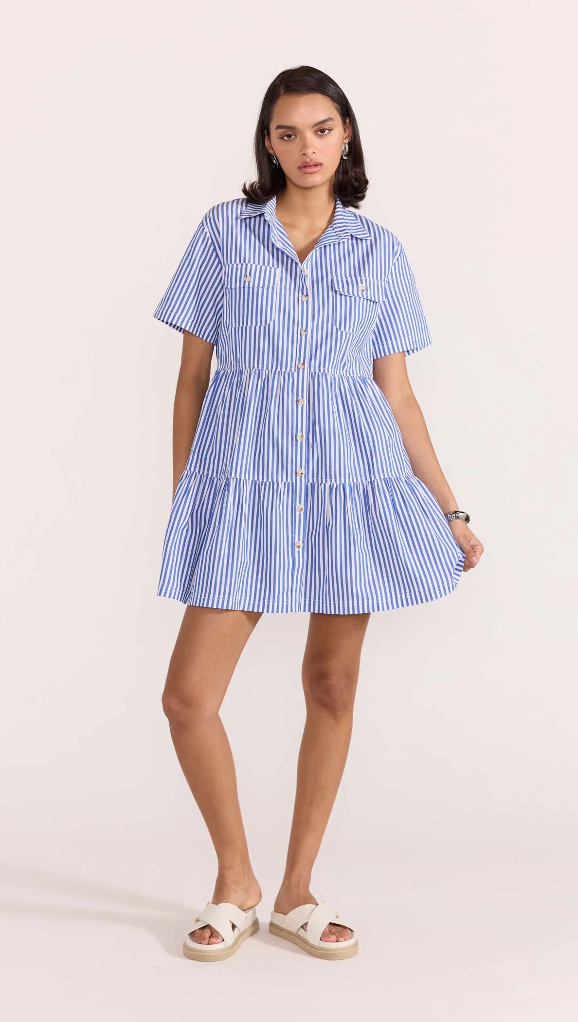 MATHILDE MINI SHIRTDRESS