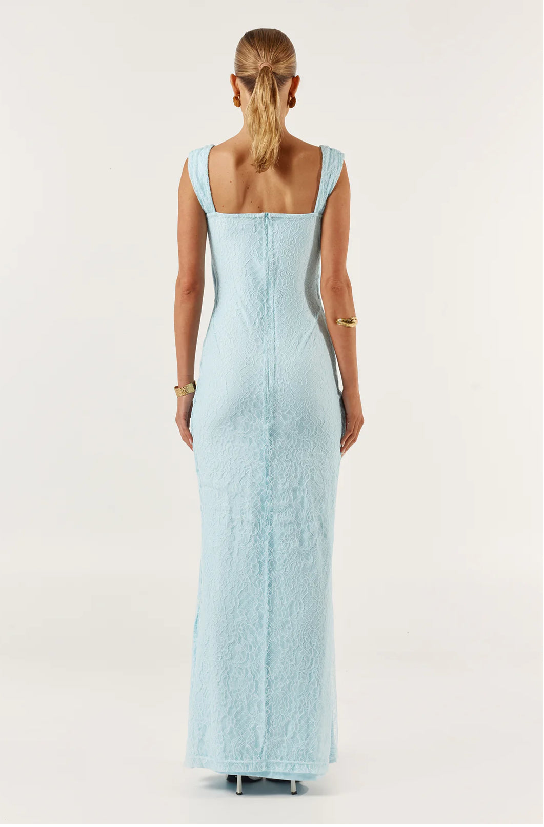 IMOGEN MIDI BABY BLUE LACE