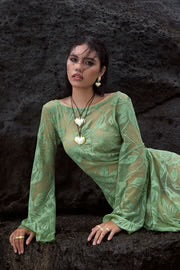 OLYMPIA NECKLACE - GOLD PEARL