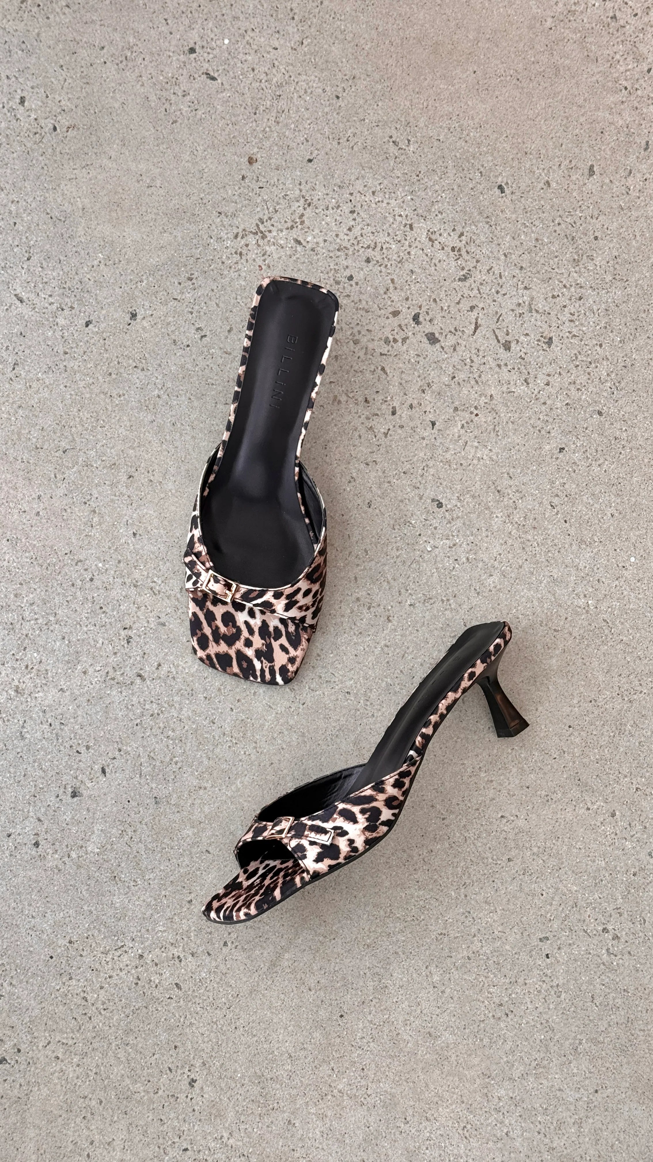 TILDEN LEOPARD HEEL