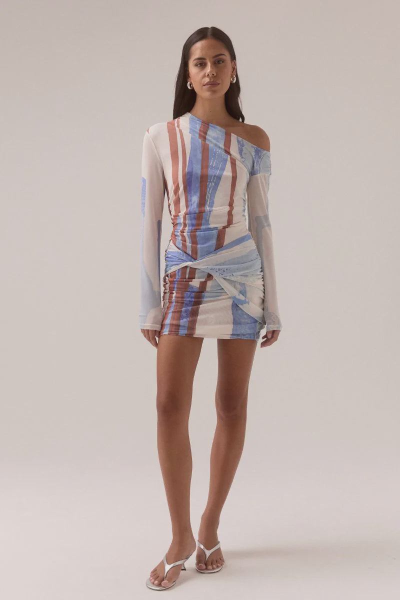 HUNTER MESH MINI DRESS