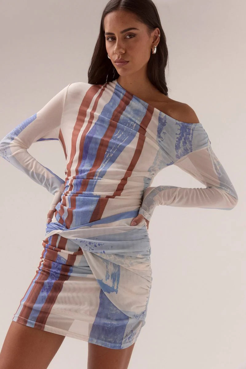 HUNTER MESH MINI DRESS