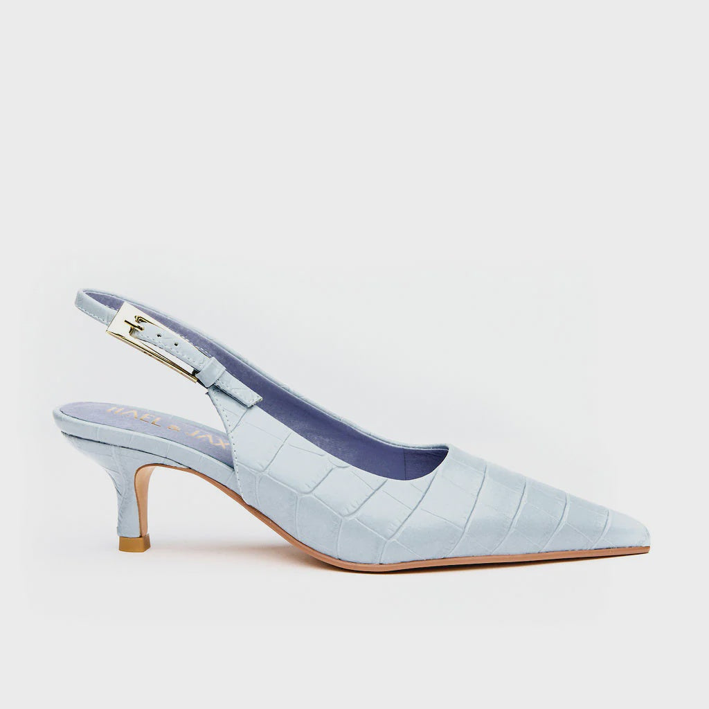 GRACIOUS HEEL STEEL BLUE