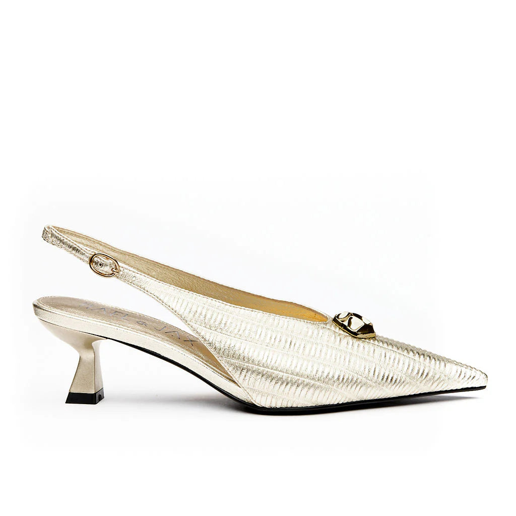 NUANCED SLING BACK HEEL