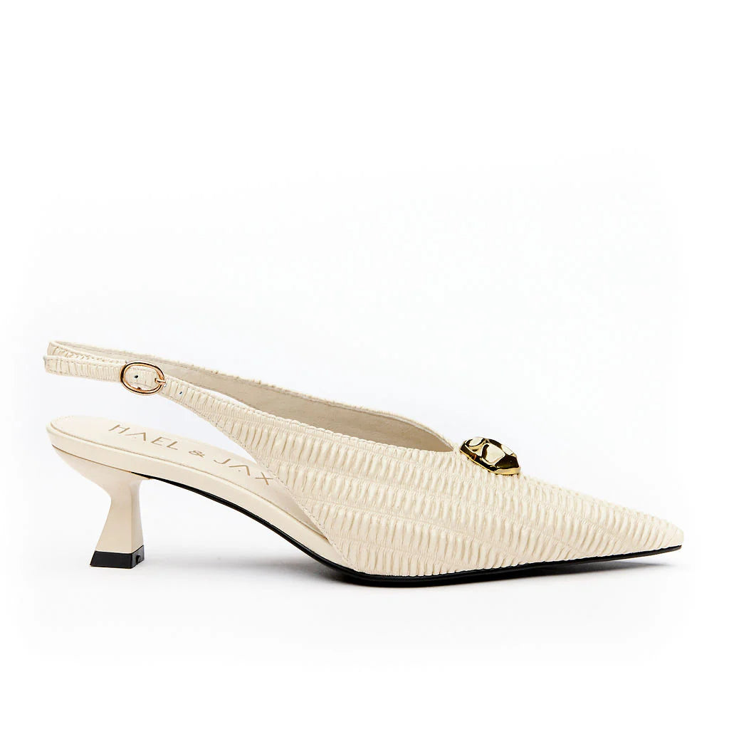 NUANCED SLING BACK HEEL