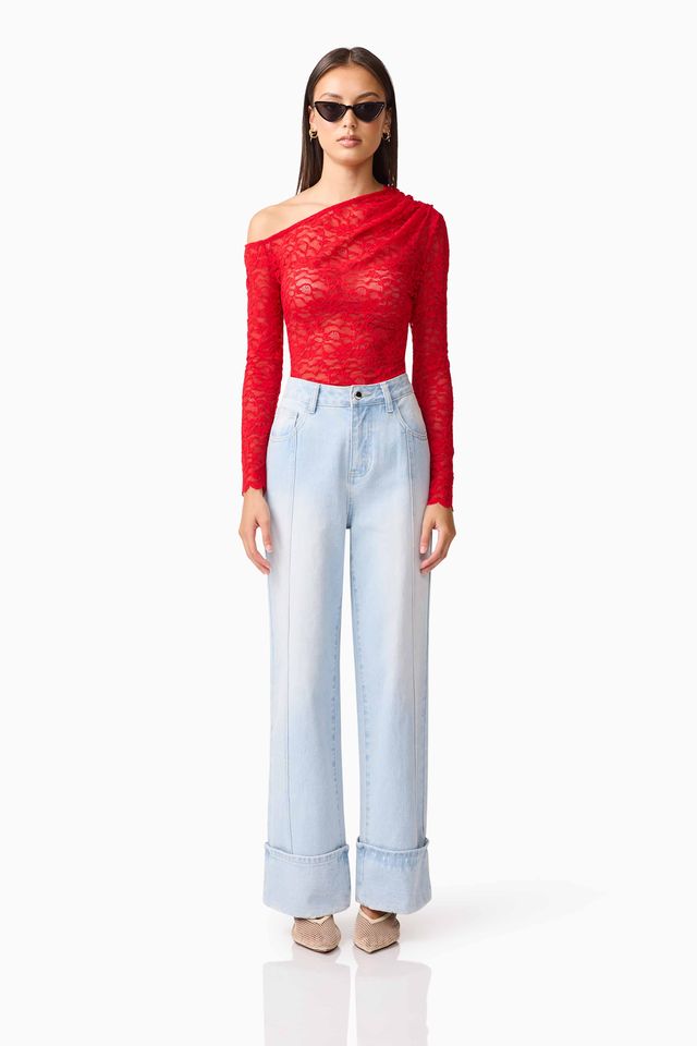 ARIELLA LS TOP - RED