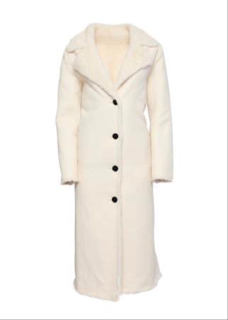 FAUX FUR TRENCH COAT