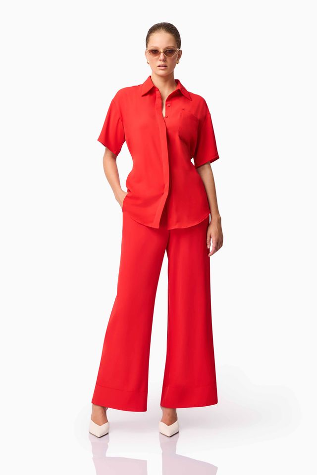 ETOILE TROUSER - CHERRY