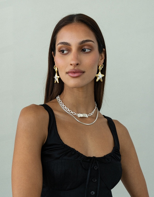 ALEXIS NECKLACE - SILVER