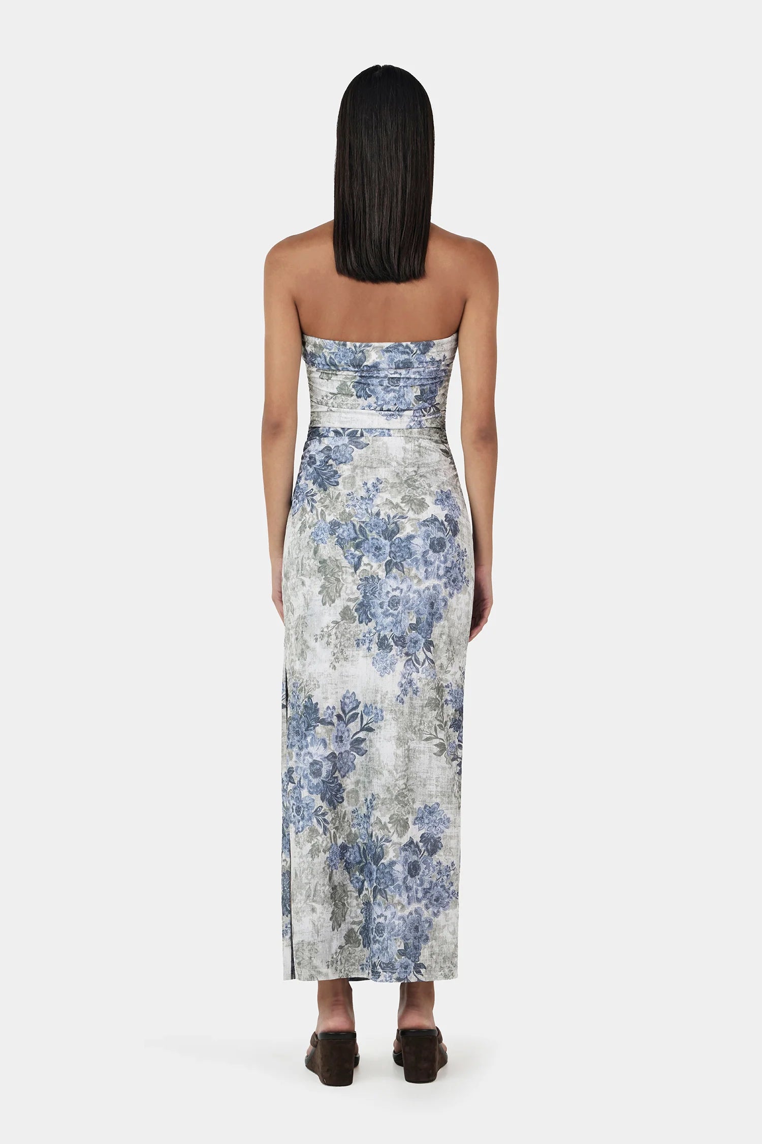 KEKE DRESS BOTANIC DENIM