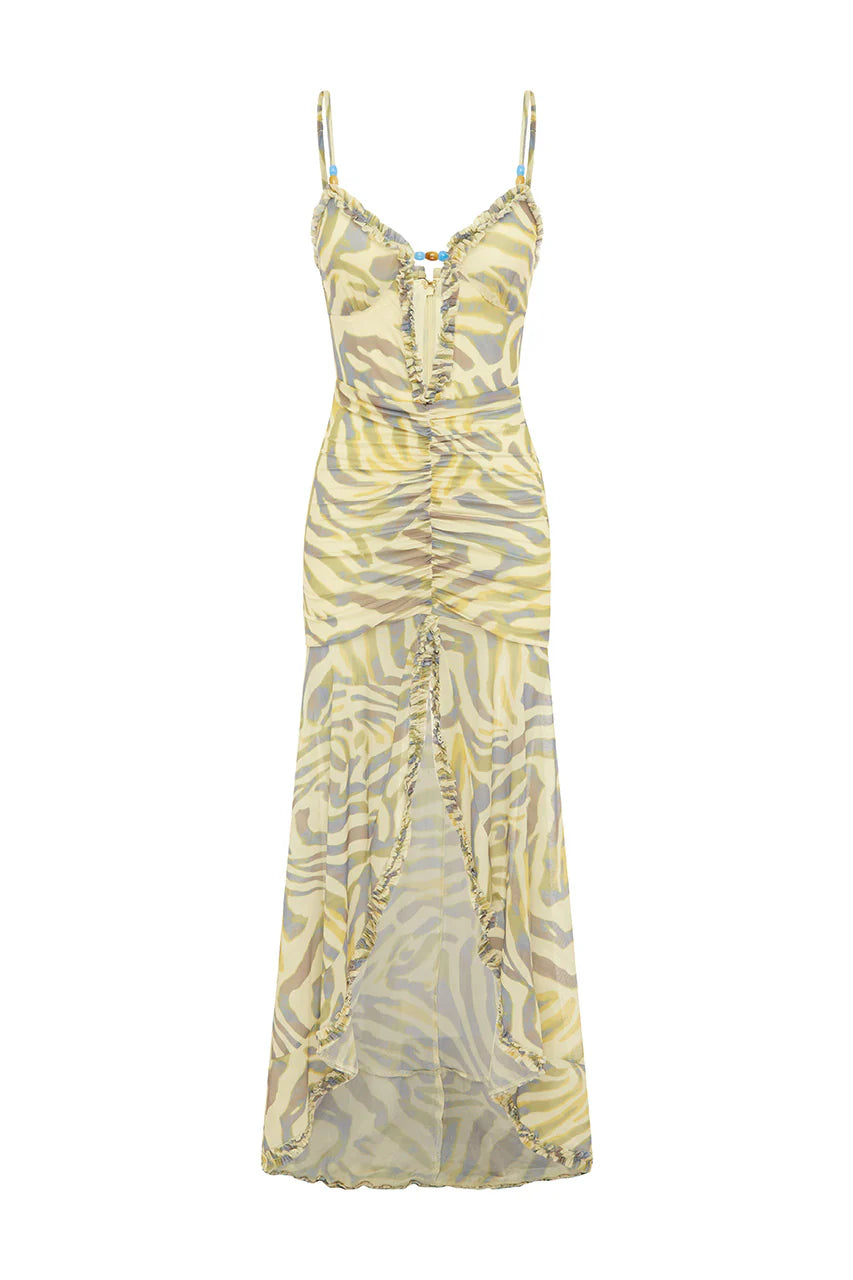 KIATA MAXI DRESS SIVELLA PRINT