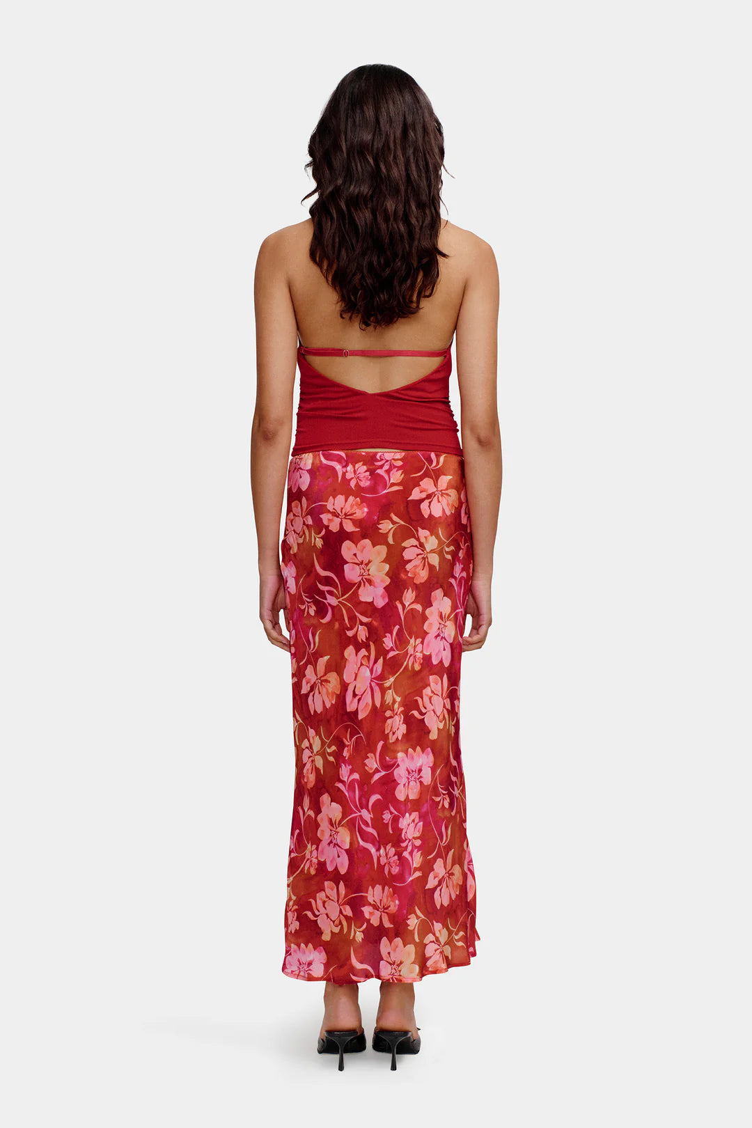KYAH HALTER TOP - RUBY
