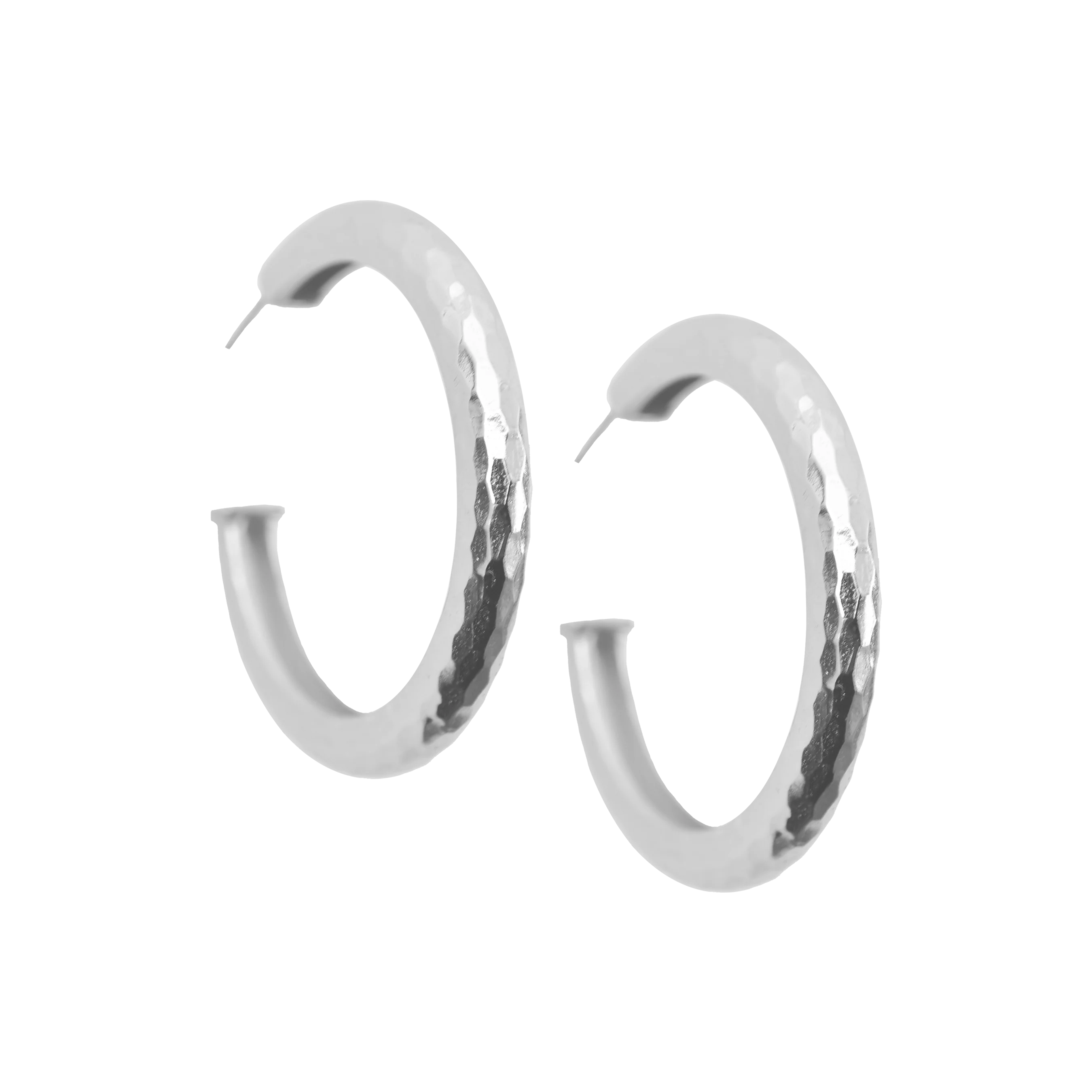 LOLA HOOPS - SILVER