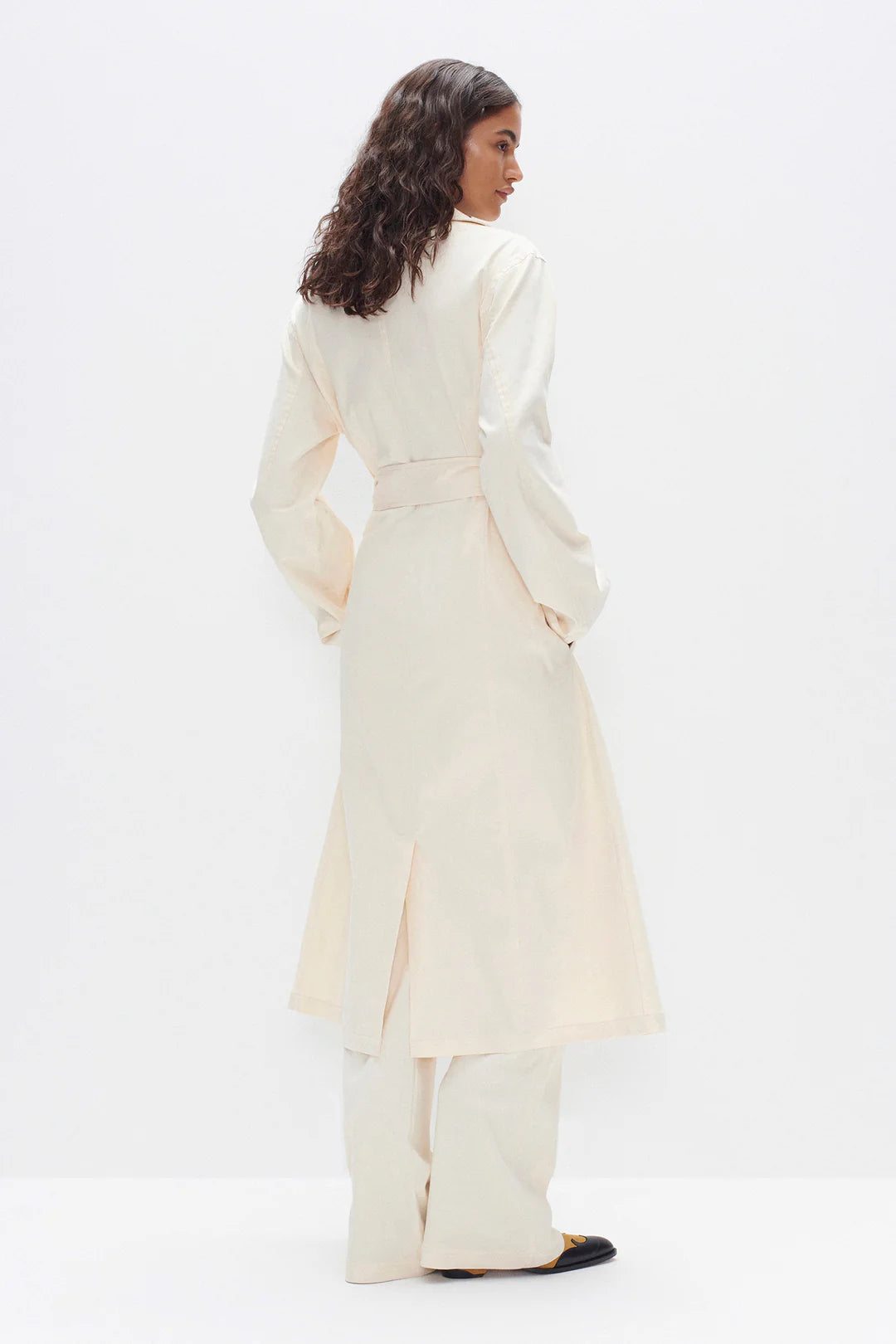 LUCA TRENCH COAT CREAM