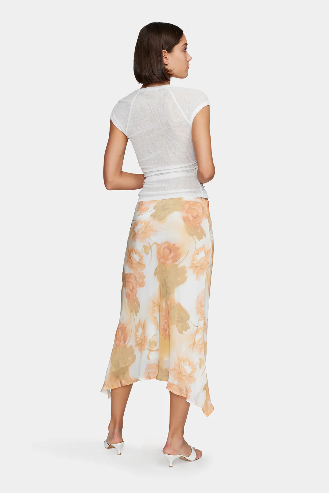 MARTHA BABY TEE - WHITE