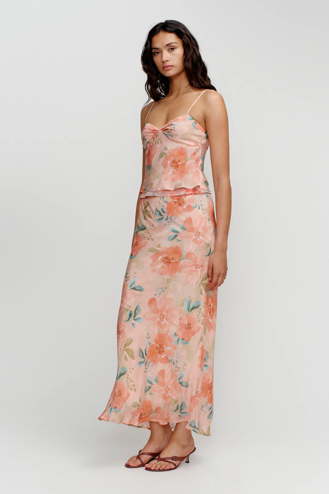 MIKI CAMI WATERMELON-FLORAL
