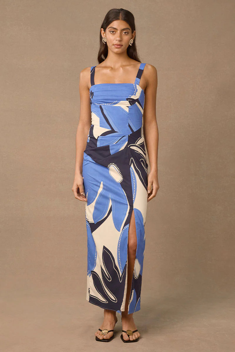 TWLIGHT PALMS MAXI DRESS