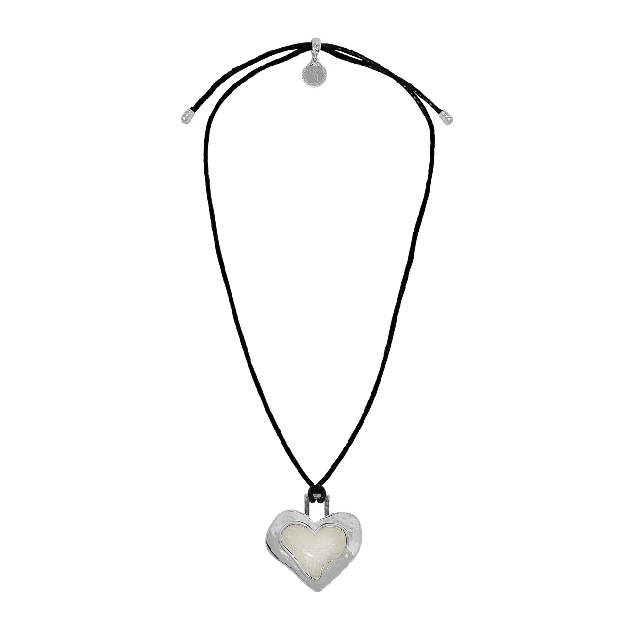 OLYMPIA NECKLACE - SILVER PEARL