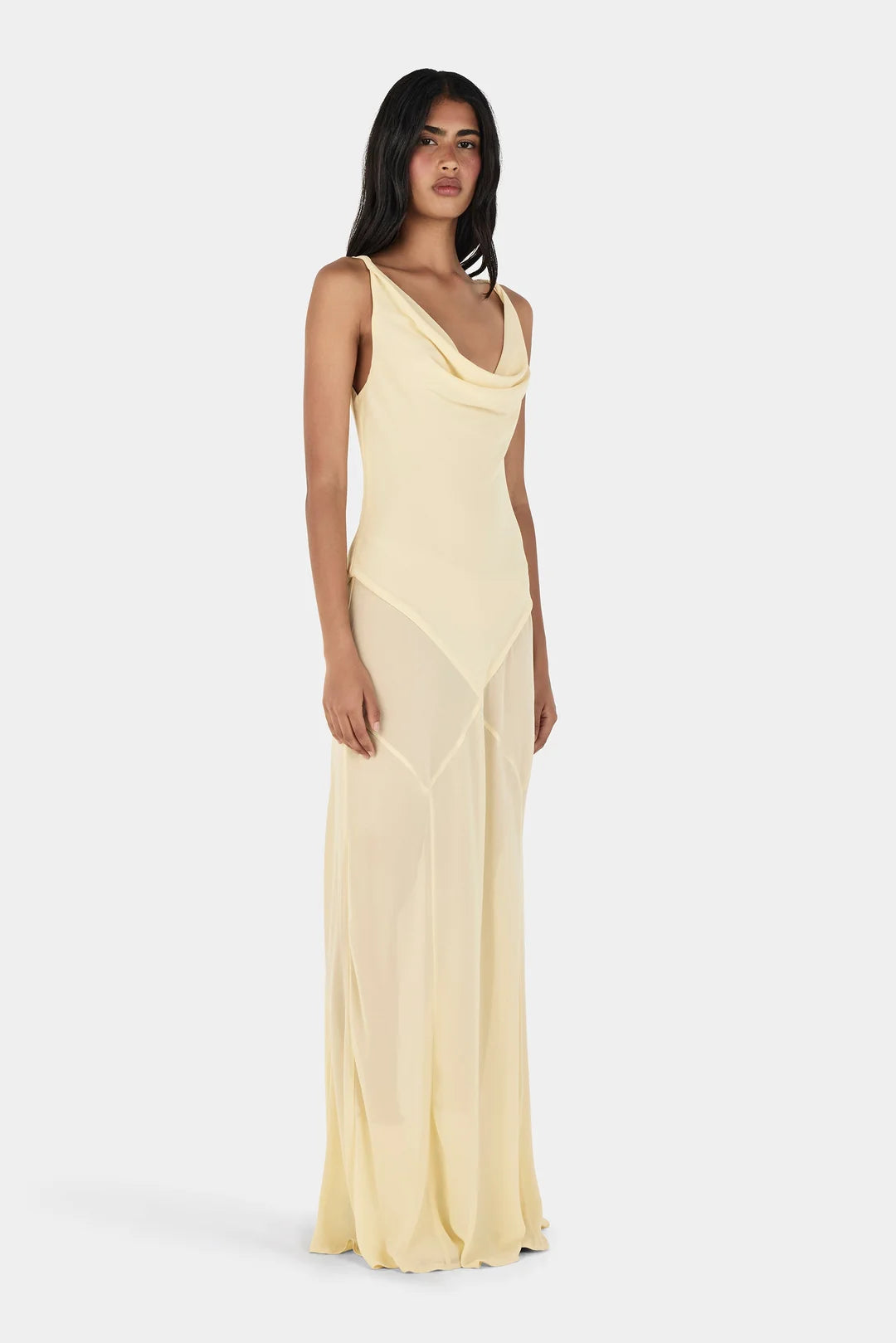 PALERMO GOWN - BUTTER YELLOW