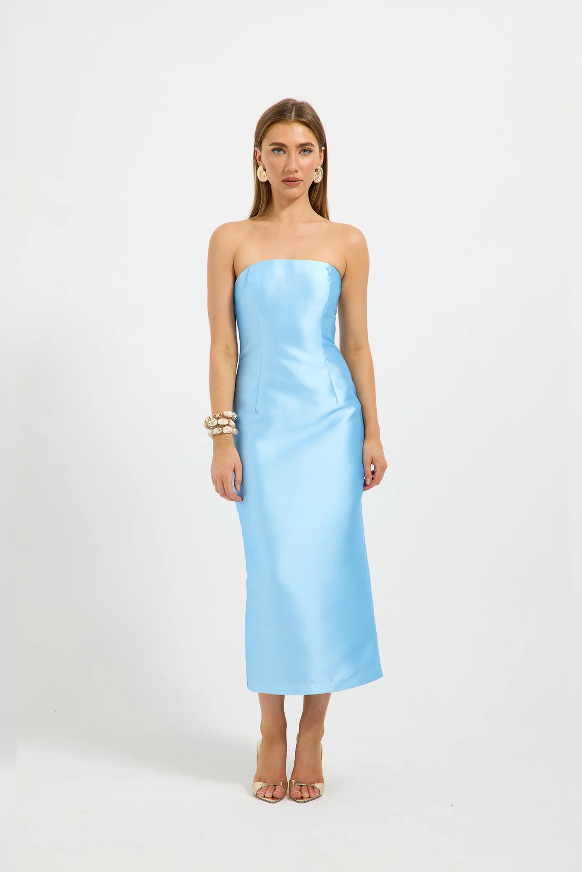 PIPPA FITTED MIDI DRESS