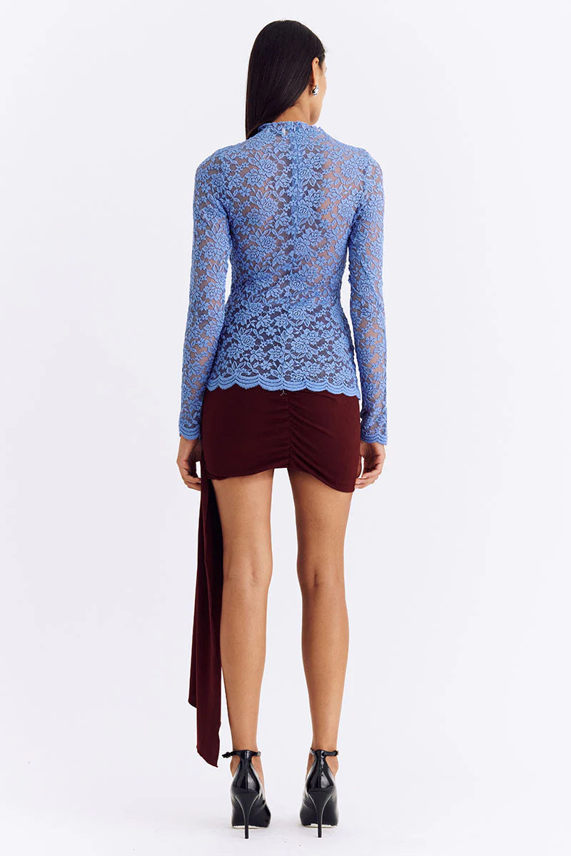 GEMMA LACE LONG SLEEVE TOP