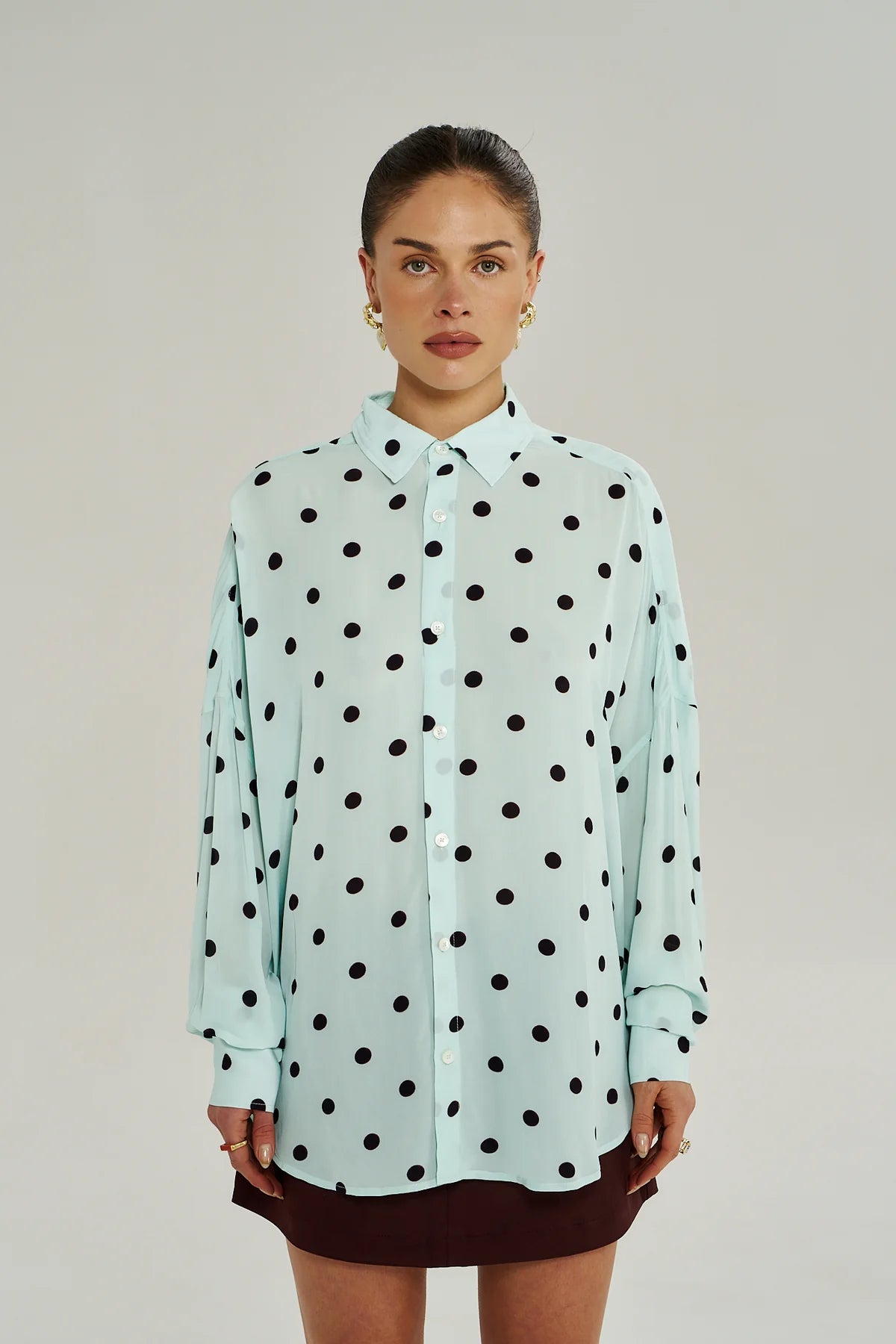DOTTY LS SHIRT PINOT DROP PID
