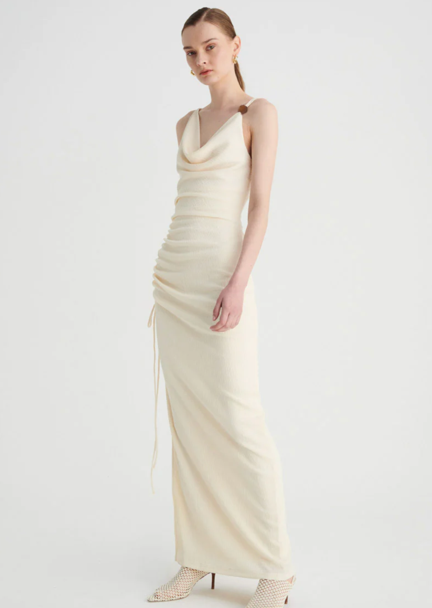 JACQUI COWL MAXI DRESS