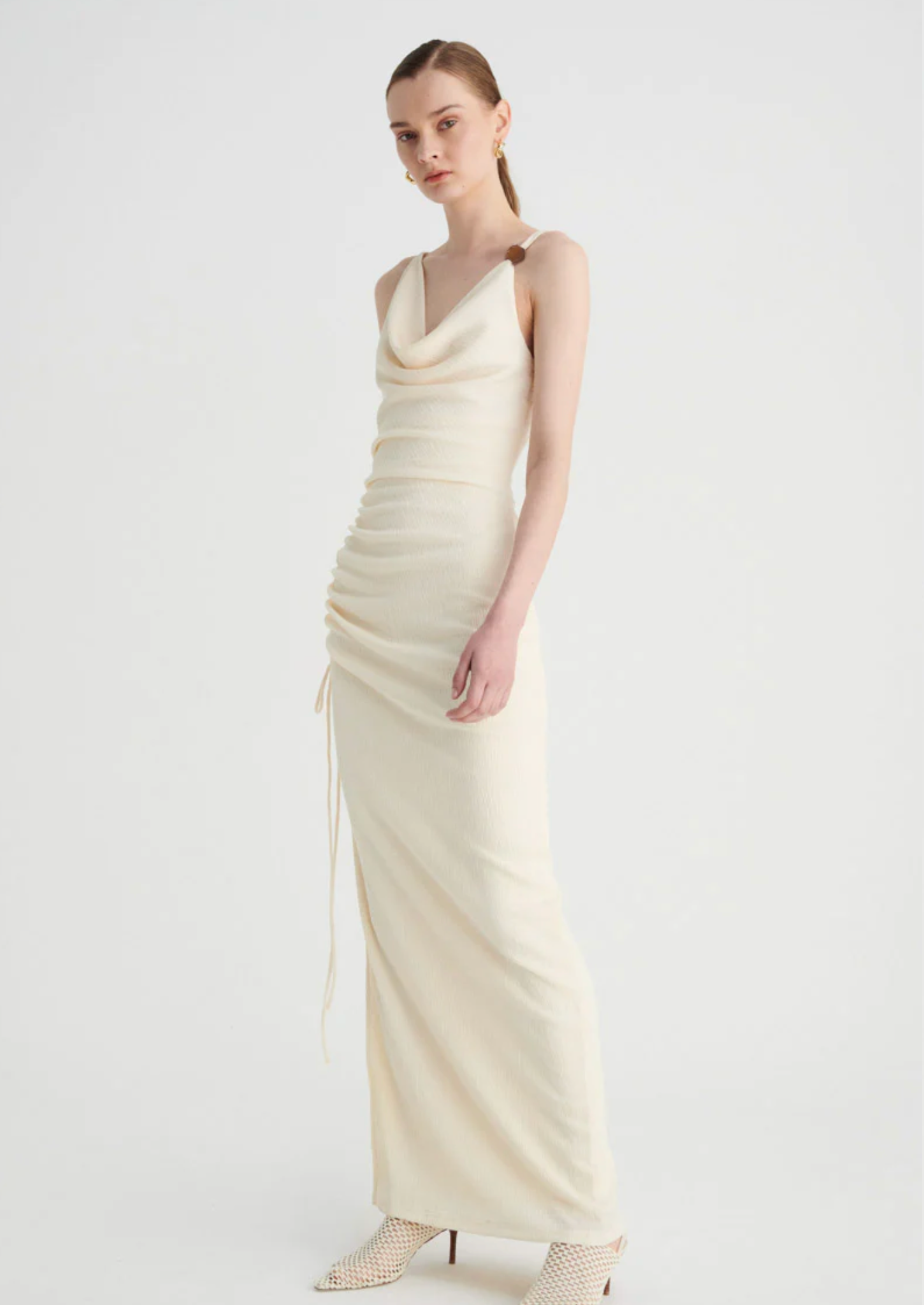 JACQUI COWL MAXI DRESS