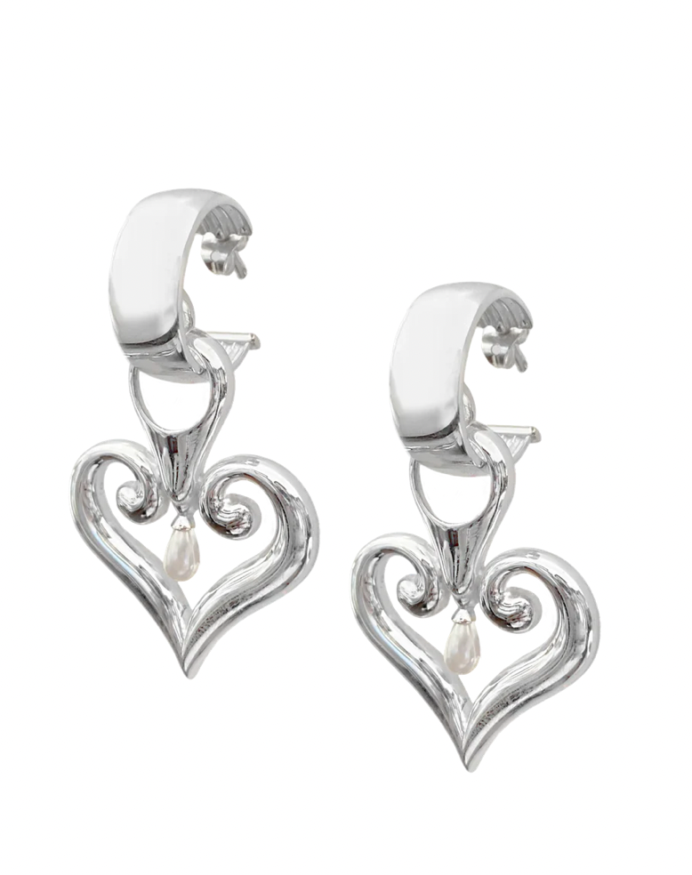 BELLA EARRINGS - SILVER