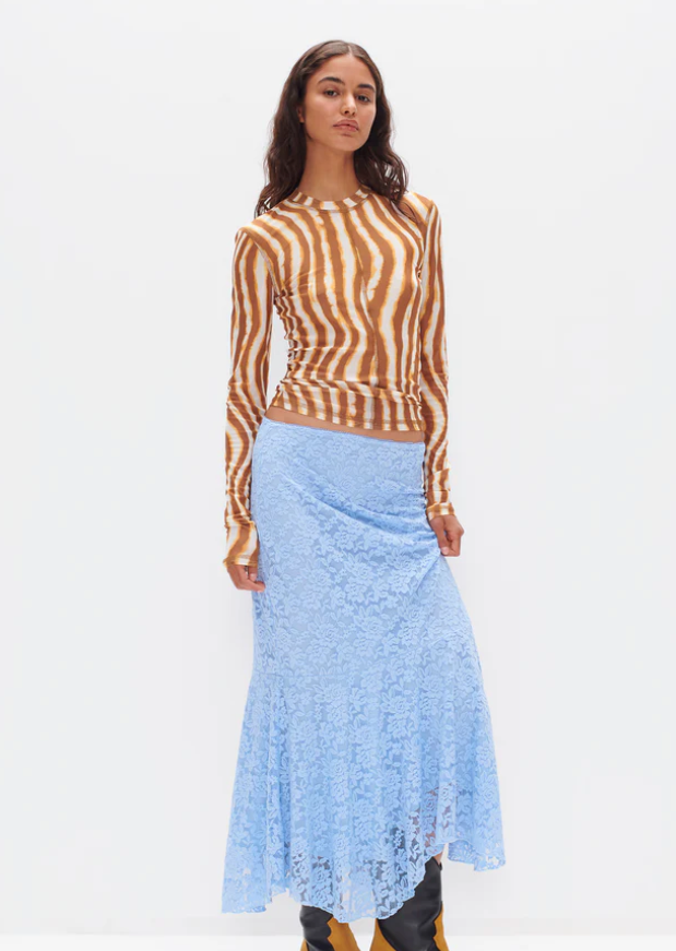 UNDERWOOD TOP-TIE DYE STRIPE