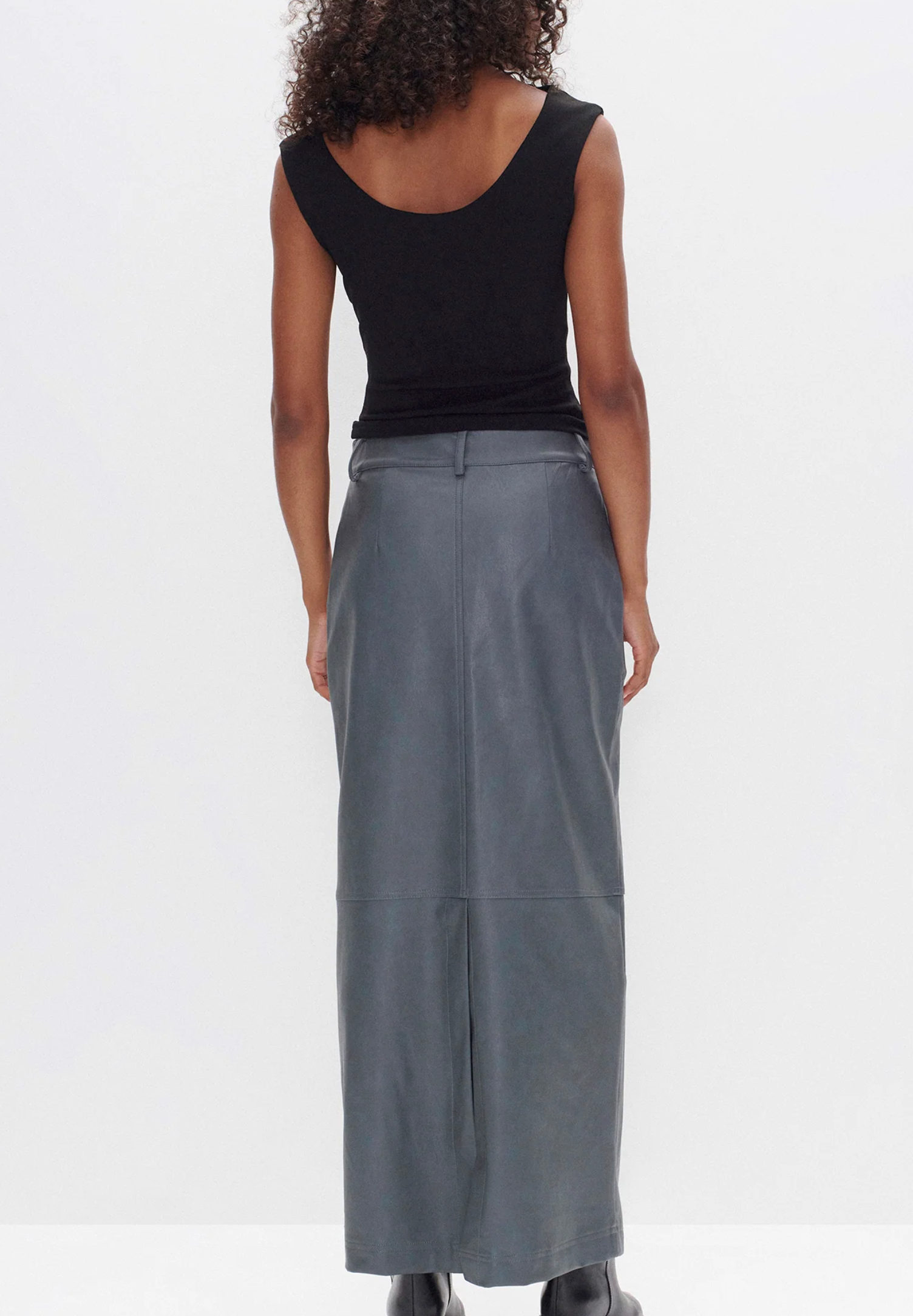 REX PU MAXI SKIRT