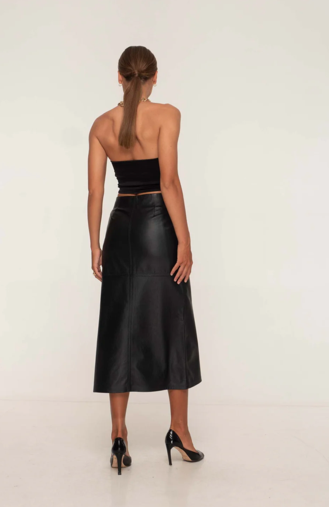 SIENNA MAXI SKIRT BLACK