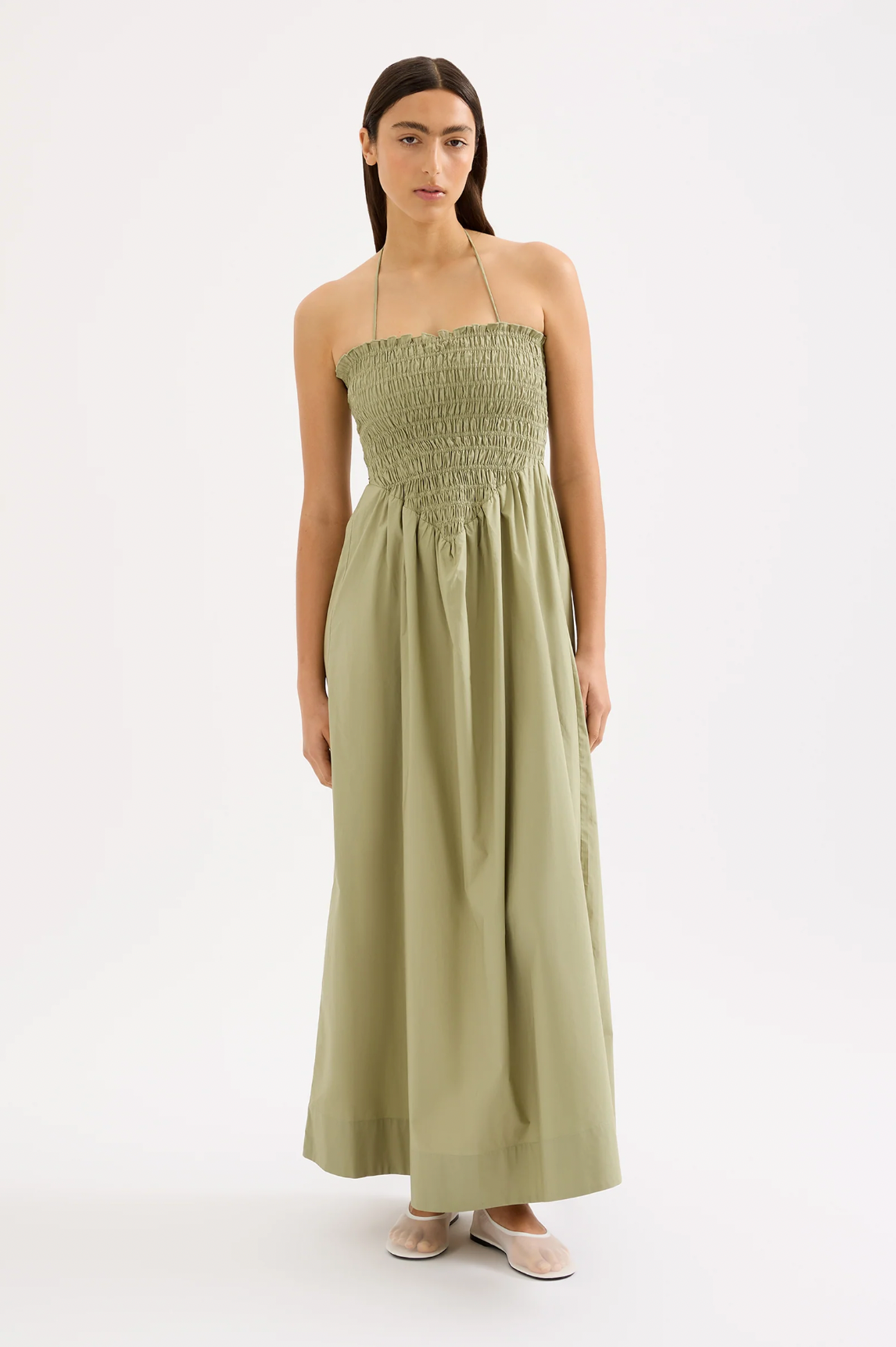 INKA MAXI DRESS SAGE