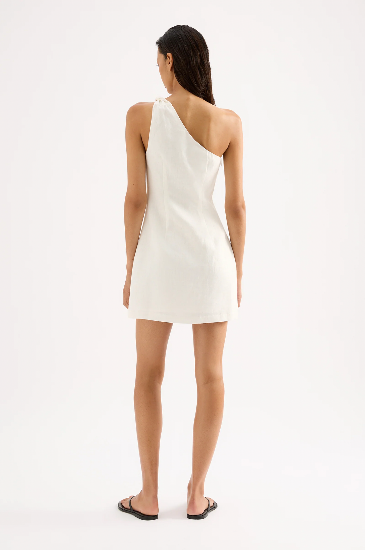 AVERY LINEN MINI DRESS