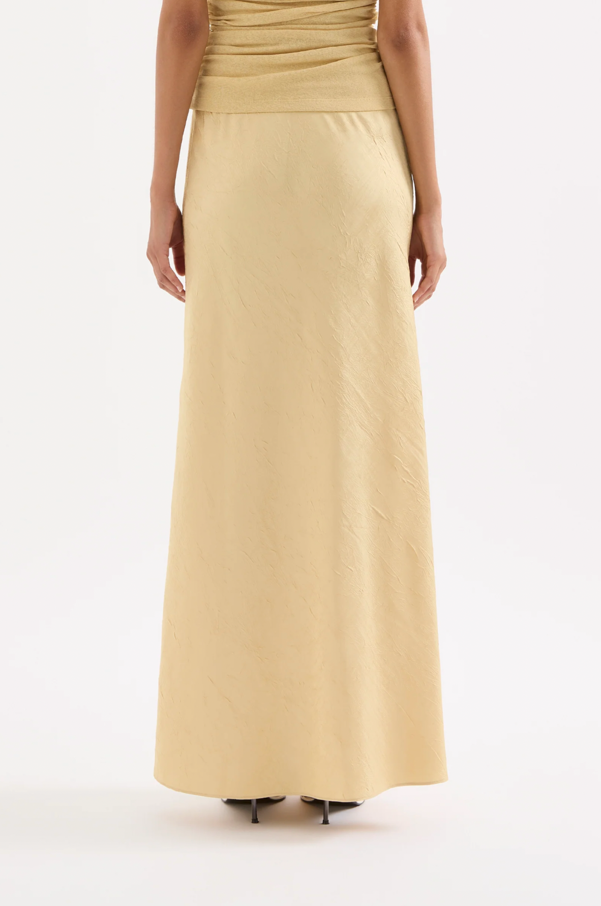 PANDORA MAXI SKIRT - BUTTER