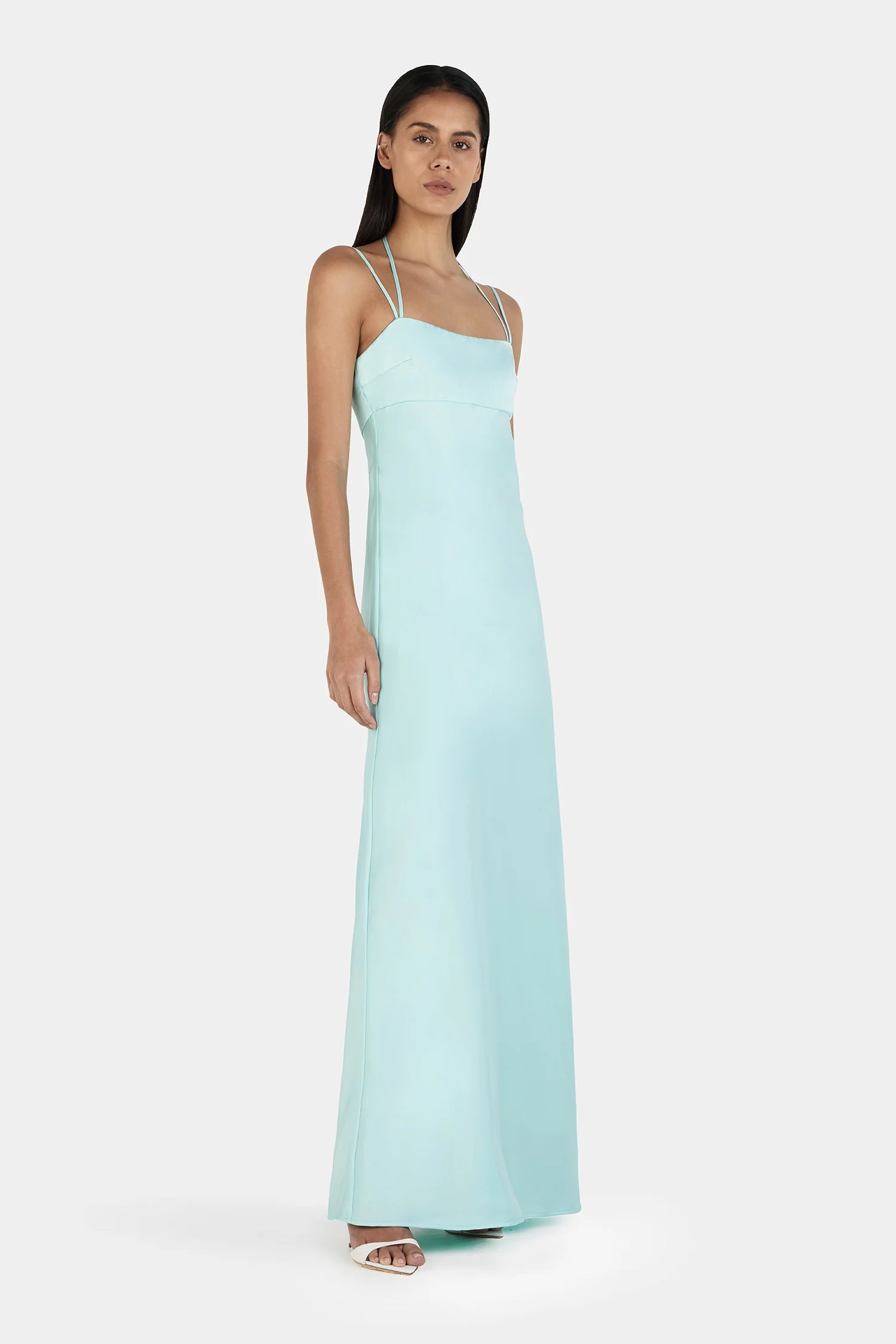 TALULAH MAXI DRESS - AQUA