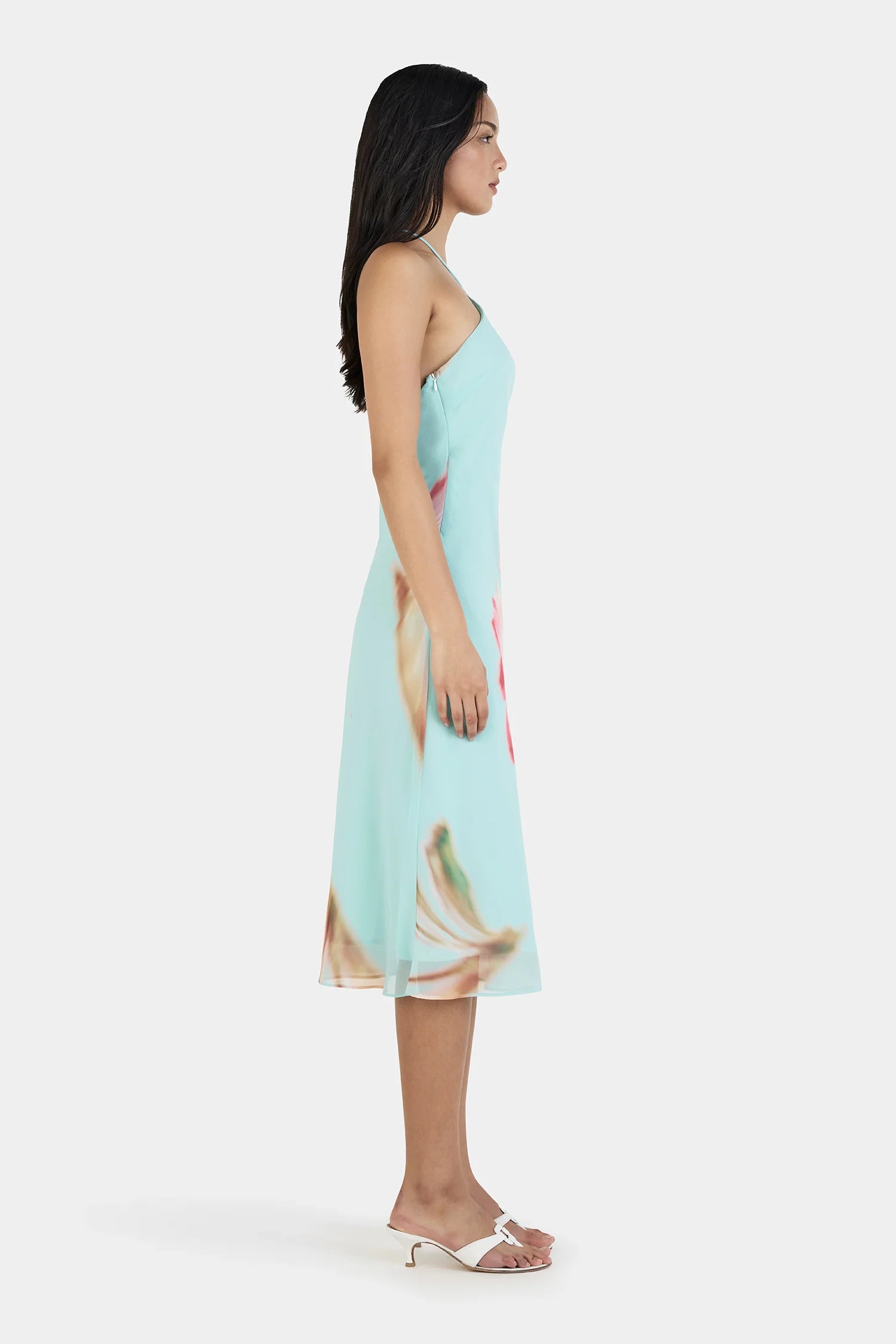 TIEN MIDI DRESS - BLOOM DRIFT