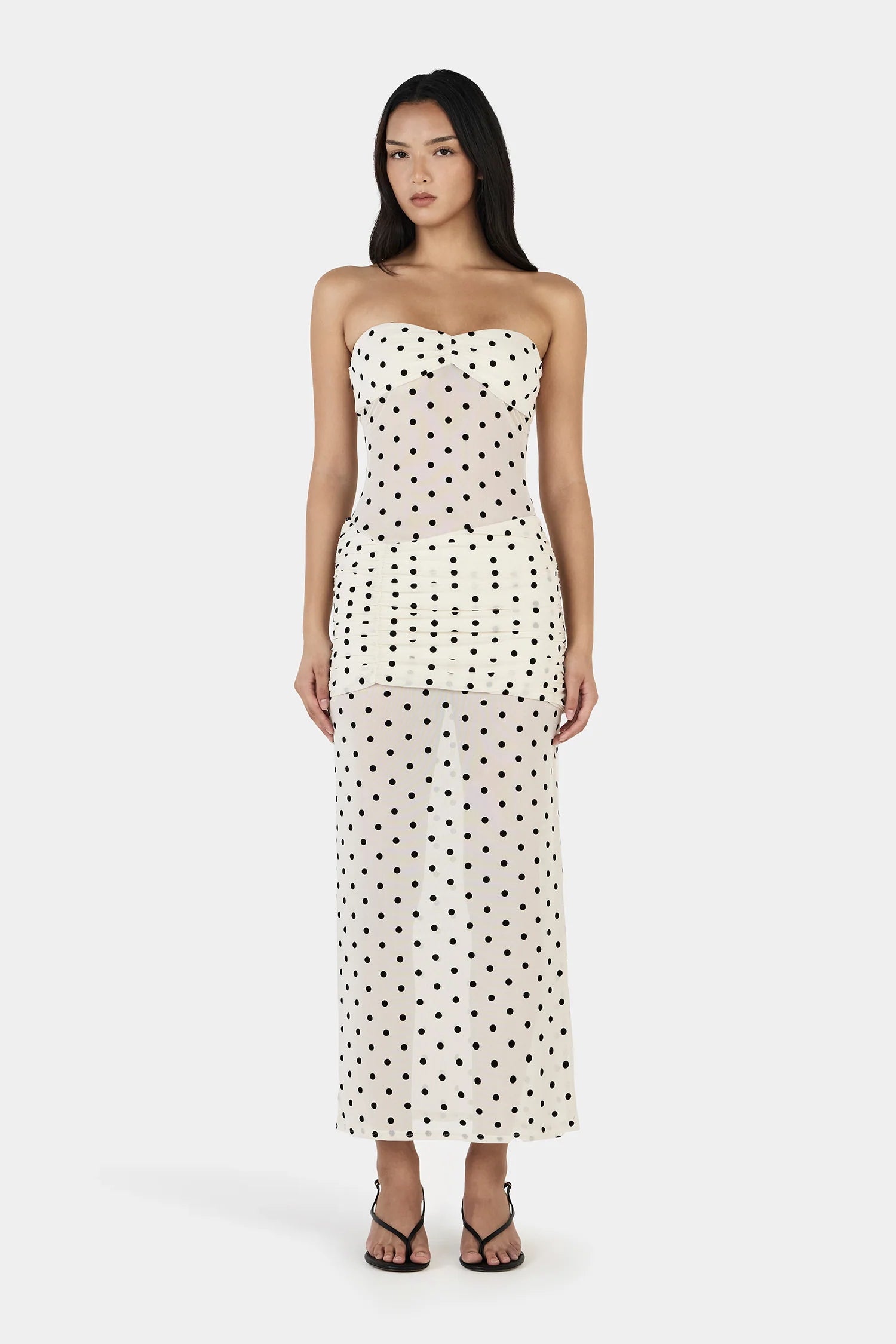 VANESSA MAXI DRESS - POLKA