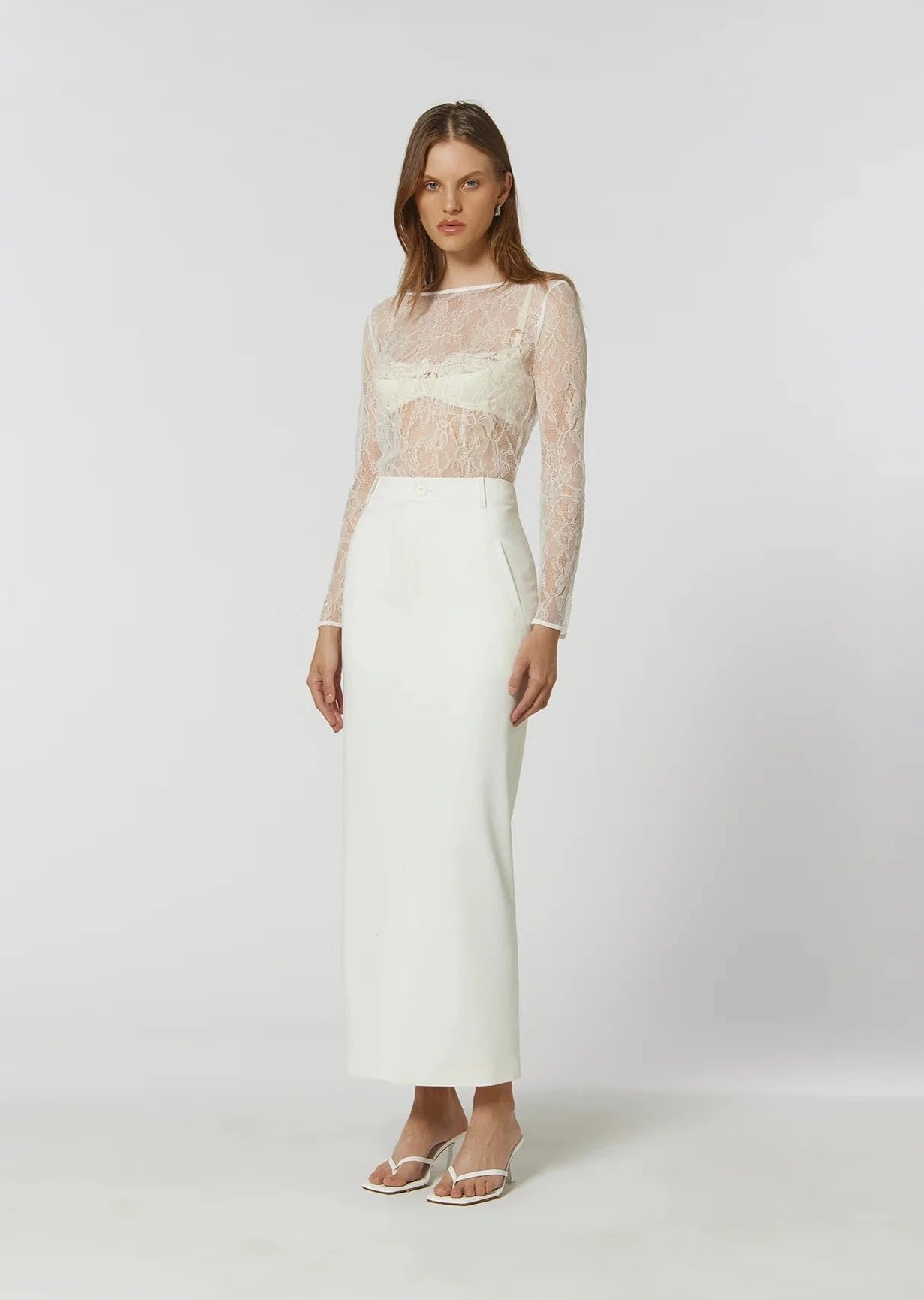 VALENTINA SKIRT IVORY