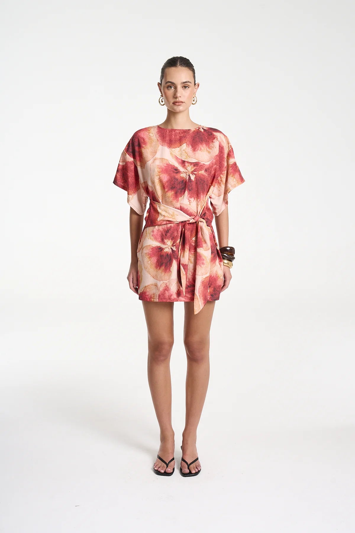 TIE FRONT DRESS ALOHA