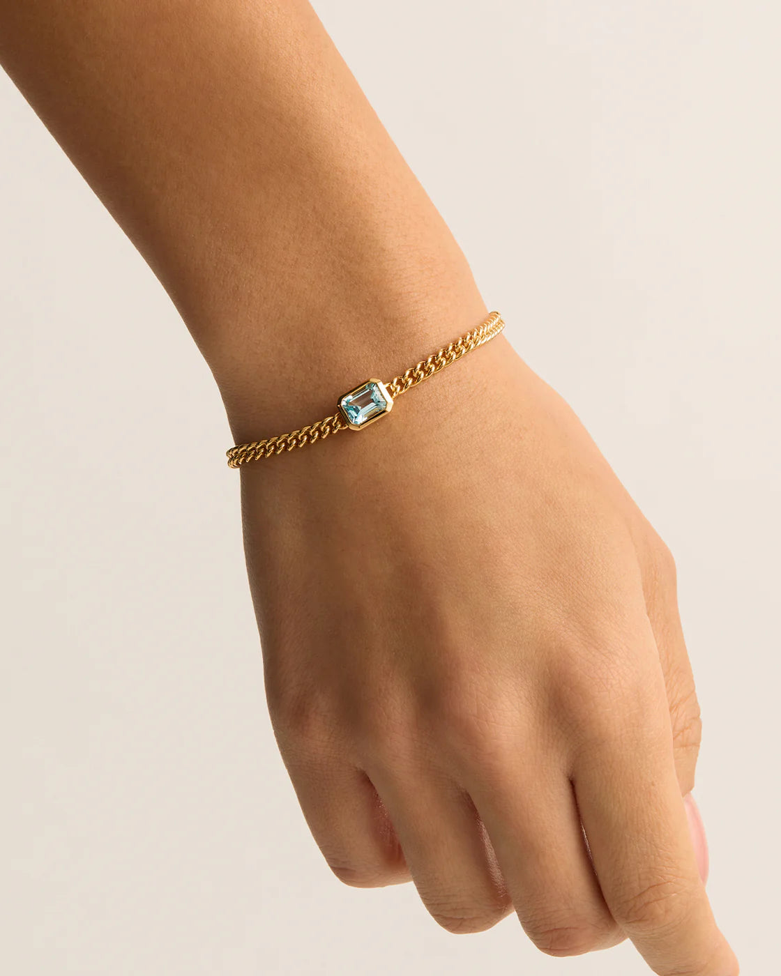 CALM YOUR SOUL TOPAZ  BRACELET