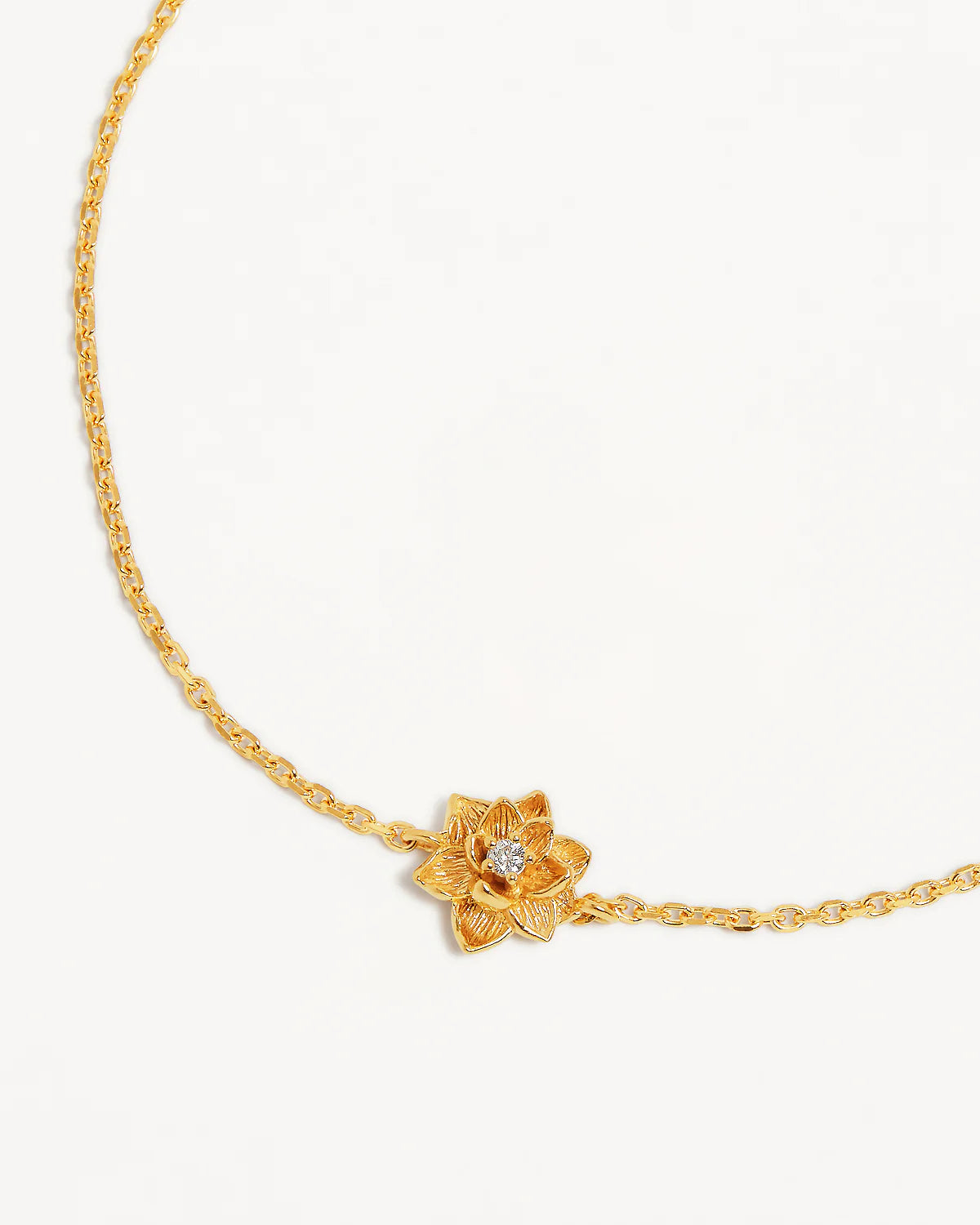 BLOOM WITHIN LOTUS BRACELET - GOLD