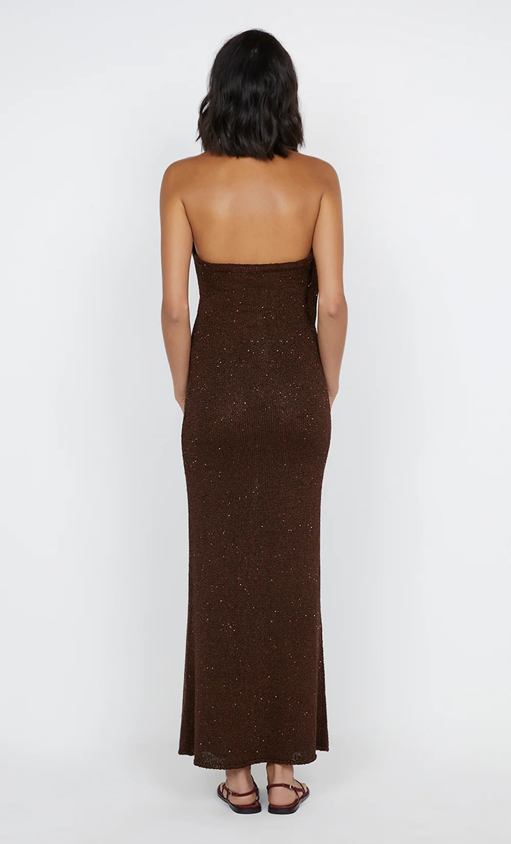 DELFINA SEQUIN MIDI DRESS