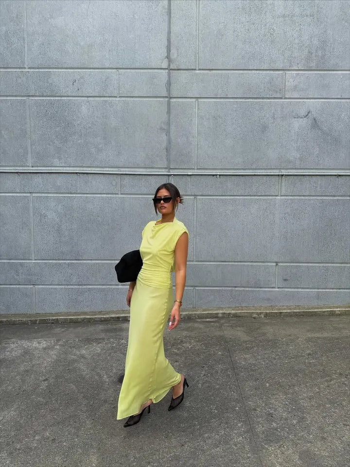 JEHNAYA  MAXI DRESS - CITRUS