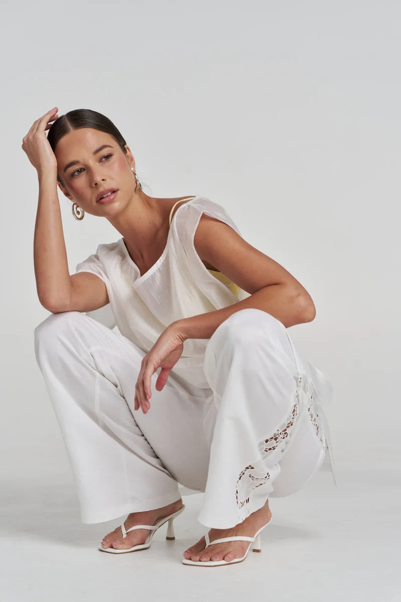 RELAXED ANGLAISE PANT