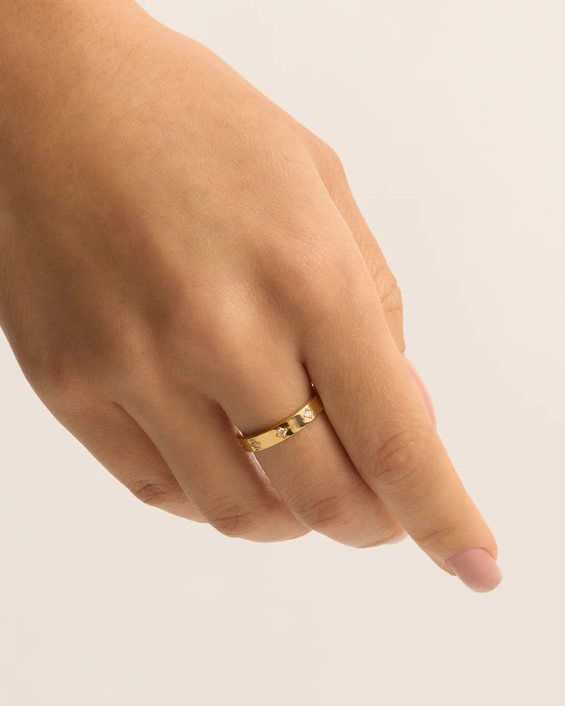 LIVE IN LOVE RING GOLD